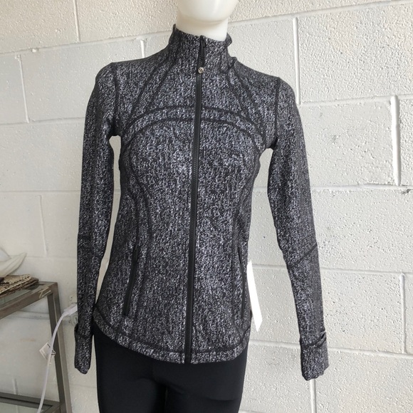 lululemon athletica Jackets & Blazers - Lululemon black & white Define jacket sz 6 NWT